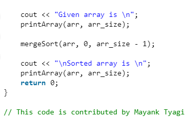 Merge Sort | Algorithms - Computer Science Engineering (CSE)