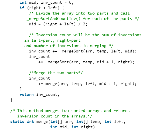 Count Inversions in Array | Algorithms - Computer Science Engineering (CSE)