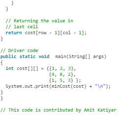 Min Cost Path | Algorithms - Computer Science Engineering (CSE)