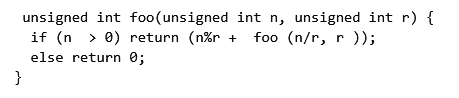 Previous Year Questions: Function | Programming and Data Structures - Computer Science Engineering (CSE)