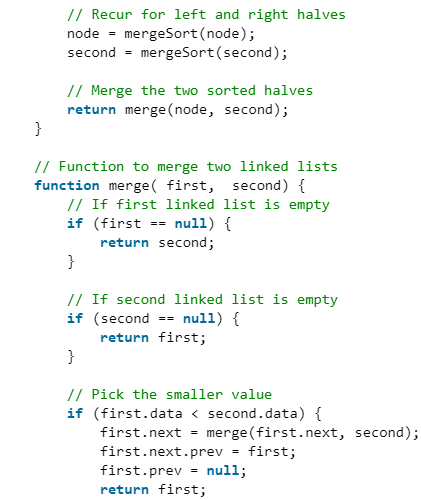 Merge Sort | Algorithms - Computer Science Engineering (CSE)