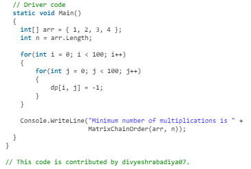 Matrix Chain Multiplication | Algorithms - Computer Science Engineering (CSE)