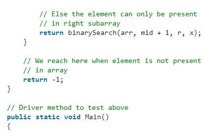 Binary Search | Algorithms - Computer Science Engineering (CSE)