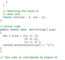 Min Cost Path | Algorithms - Computer Science Engineering (CSE)