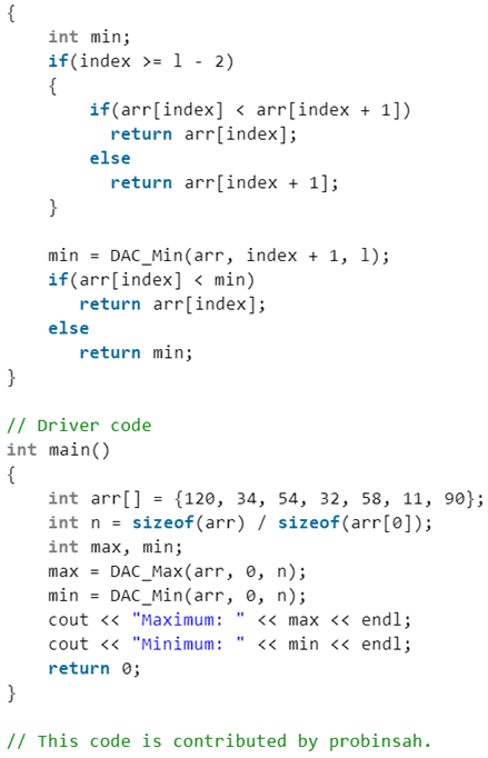 Introduction: Divide & Conquer | Algorithms - Computer Science Engineering (CSE)