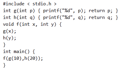 Previous Year Questions: Function | Programming and Data Structures - Computer Science Engineering (CSE)