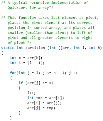 Quick Sort | Algorithms - Computer Science Engineering (CSE)