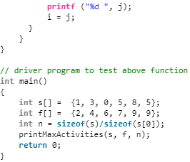 Activity Selection Problem - Computer Science Engineering (CSE)