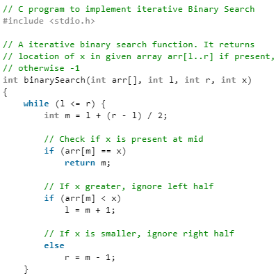 Binary Search | Algorithms - Computer Science Engineering (CSE)