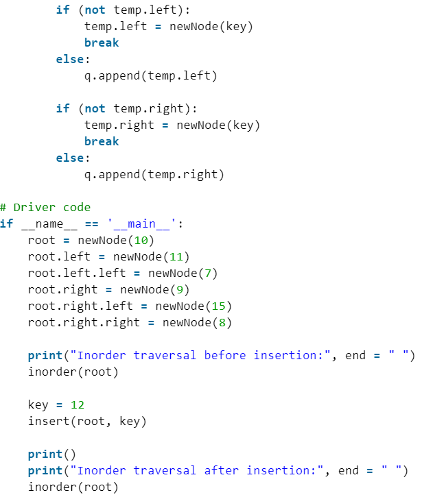 Insertion & Deletion in Binary Tree | Programming and Data Structures - Computer Science Engineering (CSE)