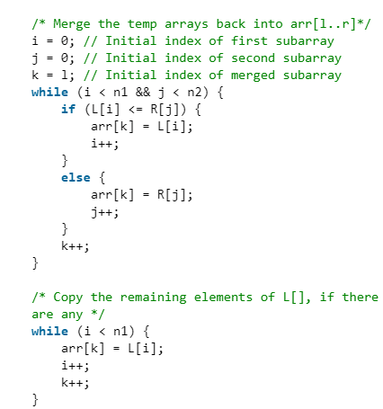 Merge Sort | Algorithms - Computer Science Engineering (CSE)