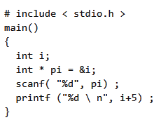 Previous Year Questions: Array and Pointer | Programming and Data Structures - Computer Science Engineering (CSE)