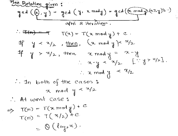 Previous Year Questions: Asymptotic Notation | Algorithms - Computer Science Engineering (CSE)