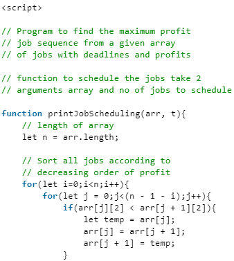 Job Sequencing Problem - Algorithms - Computer Science Engineering (CSE ...