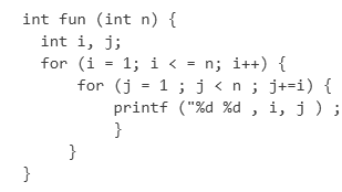Previous Year Questions: Asymptotic Notation | Algorithms - Computer Science Engineering (CSE)
