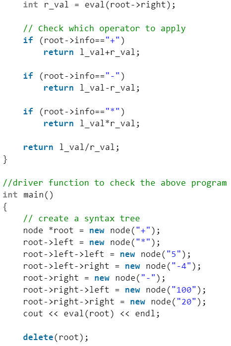 Expression Tree | Programming and Data Structures - Computer Science Engineering (CSE)