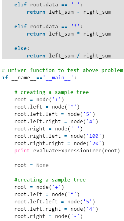 Expression Tree | Programming and Data Structures - Computer Science Engineering (CSE)