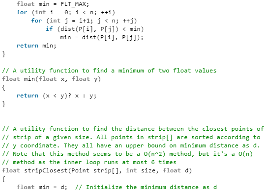 Closest Pair of Points | Algorithms - Computer Science Engineering (CSE)
