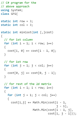 Min Cost Path | Algorithms - Computer Science Engineering (CSE)