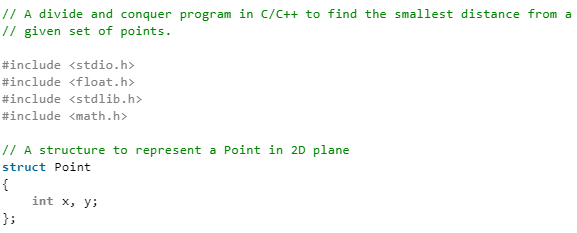 Closest Pair of Points | Algorithms - Computer Science Engineering (CSE)