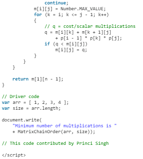 Matrix Chain Multiplication | Algorithms - Computer Science Engineering (CSE)