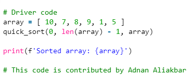 Quick Sort | Algorithms - Computer Science Engineering (CSE)