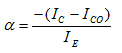 Transistor Current Component | Analog and Digital Electronics - Electrical Engineering (EE)