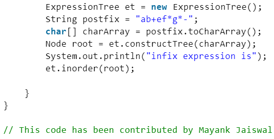 Expression Tree | Programming and Data Structures - Computer Science Engineering (CSE)