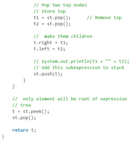 Expression Tree | Programming and Data Structures - Computer Science Engineering (CSE)