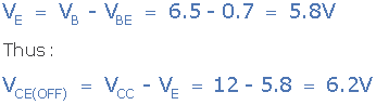 Common Collector Amplifier Example