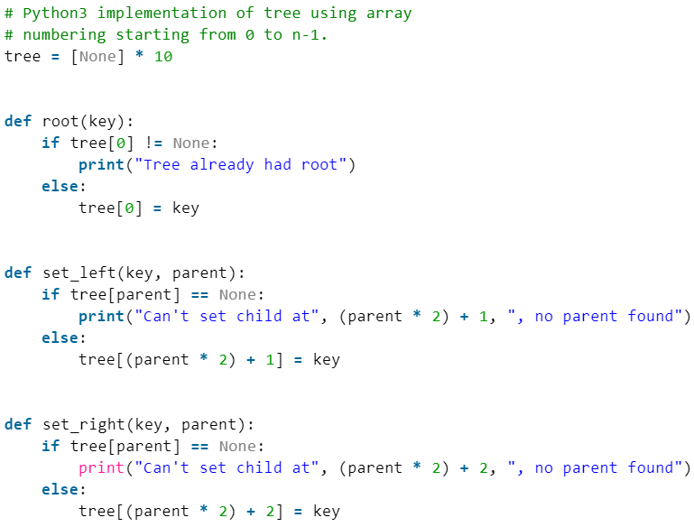 Array Representation of Binary Trees | Programming and Data Structures - Computer Science Engineering (CSE)