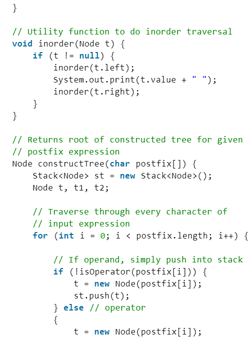 Expression Tree | Programming and Data Structures - Computer Science Engineering (CSE)