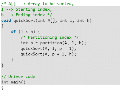 Quick Sort | Algorithms - Computer Science Engineering (CSE)