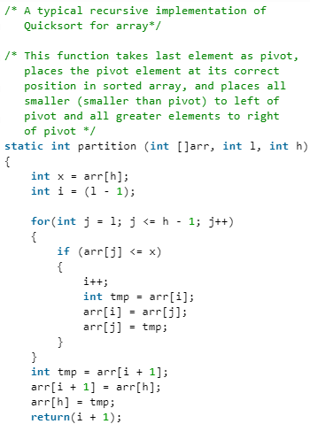 Quick Sort | Algorithms - Computer Science Engineering (CSE)
