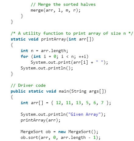Merge Sort | Algorithms - Computer Science Engineering (CSE)