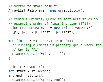 Activity Selection Problem - Computer Science Engineering (CSE)