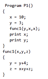 Previous Year Questions: Function | Programming and Data Structures - Computer Science Engineering (CSE)