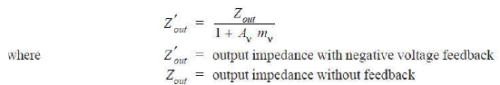 Principles of Negative Voltage Feedback in Amplifiers | Analog and Digital Electronics - Electrical Engineering (EE)