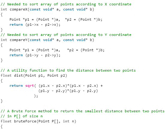 Closest Pair of Points | Algorithms - Computer Science Engineering (CSE)