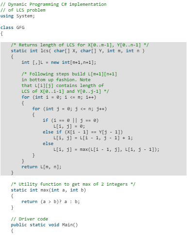 Longest Common Subsequence | Algorithms - Computer Science Engineering (CSE)