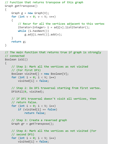 Kosaraju using DFS | Algorithms - Computer Science Engineering (CSE)