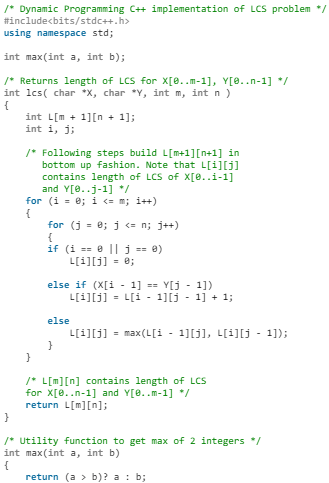 Longest Common Subsequence | Algorithms - Computer Science Engineering (CSE)