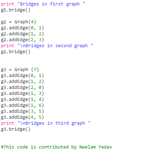 Bridges in a graph | Algorithms - Computer Science Engineering (CSE)
