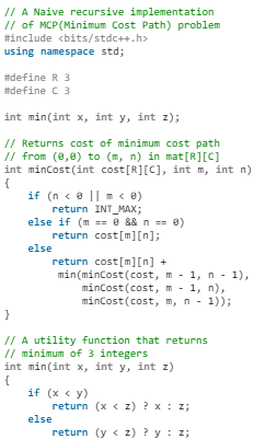 Min Cost Path | Algorithms - Computer Science Engineering (CSE)