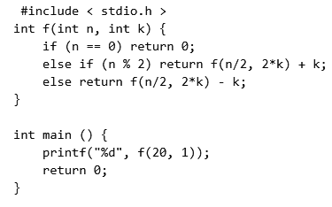 Previous Year Questions: Function | Programming and Data Structures - Computer Science Engineering (CSE)