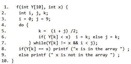 Previous Year Questions: Array and Pointer | Programming and Data Structures - Computer Science Engineering (CSE)