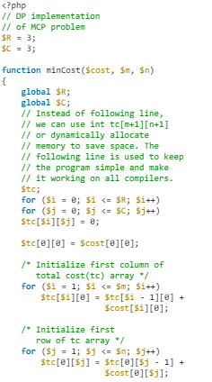 Min Cost Path | Algorithms - Computer Science Engineering (CSE)