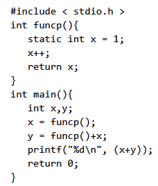 Previous Year Questions: Function | Programming and Data Structures - Computer Science Engineering (CSE)