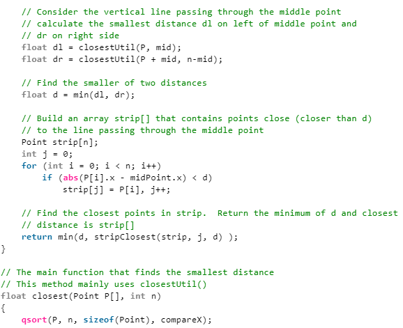 Closest Pair of Points | Algorithms - Computer Science Engineering (CSE)
