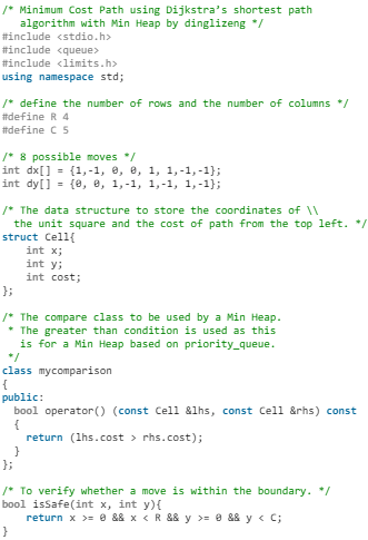 Min Cost Path | Algorithms - Computer Science Engineering (CSE)